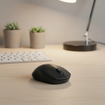 Logitech hiir M330 SILENT PLUS &mdash; RF juhtmevaba, parem k&auml;si, 1000 DPI, 3 nuppu, kerimisratas, must, akutoitega