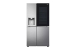 LG InstaView GSXV91PZAE k&uuml;lg-k&uuml;lje k&otilde;rval k&uuml;lmik Vabaltseisev 635 L Must, roostevaba teras
