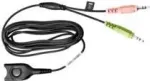 EPOS CEDPC 1 peakomplekti kaabel, EasyDisconnect pistik &ndash; stereo mini-jack (3,5 mm) pistik