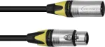 XLR-kaabel PSSO 3-kontaktiline 20 m must Neutrik-pistikutega