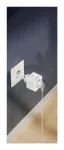 Hama 00176658 nutikas Wi-Fi pistikupesa, Matter, 3680 W, h&auml;&auml;le-/rakendusjuhtimisega, 3 tk