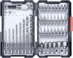 Puur- ja otsakukomplekt KWB 108910 &mdash; 10-osaline puur- ja kruvikeeramisotsakukomplekt