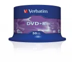 Verbatim VB-DPR47S3A, DVD+R, 120 mm, Spindel, 50 tk, 4,7 GB