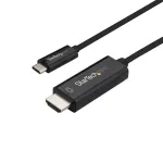 StarTech.com 6 jalga (2 m) USB-C&ndash;HDMI-kaabel &ndash; 4K 60 Hz USB USB-C&ndash;HDMI 2.0 videoadapterkaabel &ndash; Thunderbolt 3 &uuml;hilduv &ndash; s&uuml;learvuti HDMI-kuvari/ekraaniga &ndash; DP 1.2 Alt Mode HBR2 &ndash; must