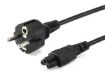 Equip kvaliteetne toitejuhe, C5 Schuko, 1,8 m, 1,8 m, CEE 7/7, IEC C5, H05VV-F3G, 250 V, 2,5 A