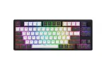 HATOR Skyfall Pro Wireless 80 klaviatuur M&auml;ngimine USB + RF juhtmevaba + Bluetooth QWERTY USA inglise Must, Hall