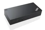 Lenovo 40A90090IT s&uuml;learvuti dokkimisjaam/portide paljundaja Juhtmega &uuml;hendatud USB 3.2 Gen 1 (3.1 Gen 1) USB-C Must