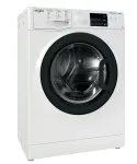Whirlpool Washing machine | WRSB 7259 WB EU | Energy efficiency class B | Front loading | Washing capacity 7 kg | 1200 RPM | Depth 43.5 cm | Width 59.5 cm | Display | LED | Steam f