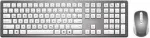 Juhtmevaba klaviatuuri ja optilise hiire komplekt MediaRange MROS135 QWERTZ h&otilde;bedane &mdash; juhtmevaba komplekt, QWERTZ-paigutus, h&otilde;bedane