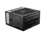 MSI MPG A1000G UK toiteplokk '1000W, 80 Plus Gold sertifitseeritud, t&auml;ismodulaarne, 100% Jaapani kondensaatorid, lamedad kaablid, ATX toiteplokk, &Uuml;hendkuningriigi toitejuhe, must, toetab uusimat GPU-d'