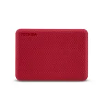 TOSHIBA V&auml;line k&otilde;vaketas Canvio Advanced 2.5in 4TB USB 3.2 Gen 1 Punane