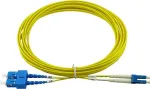 BlueOptics Duplex Fiiberoptiline Pistikukaabel LC-UPC/SC-UPC &Uuml;hemoodiline 15 Meetrit
