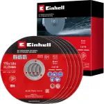 EINHELL-KWB &otilde;huke l&otilde;ikeketas, &Oslash; 115 x 1,0 mm, 5 t&uuml;kki (nurklihvijale)