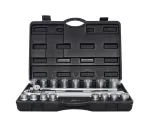 AWTOOLS 21-osaline 3/4 inch ajamiga 12-punktiline meetriline pesakomplekt koos p&ouml;&ouml;rdmutriv&otilde;tme ja kastiga