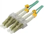 SYNERGY21 S216742 Kiudoptiline paigalduskaabel 7,5 m OM3 LC Duplex kuni LC Duplex sinine