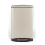 Salter BW14806 Pebble 50L Pedaalpr&uuml;gikast, Beež