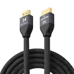 Wozinsky HDMI 2.1 kaabel 8K 60Hz 48Gbps / 4K 120Hz / 2K 144Hz 5m h&otilde;bedane (WHDMI-50)