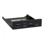 Inter-Tech Argus CI-21 sisemine kaardilugeja, 3,5-tolline pesa, USB 2.0, mitme kaardi tugi (88884141)