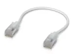 V&otilde;rguparanduskaabel UBIQUITI UACC-Cable-Patch-EL-C6A 0.15 m Cat6a RJ-45 pooll&auml;bipaistev valge