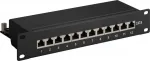 WENTRONIC Goobay 93793 Cat6 S/UTP paigalduskaabel, RJ45, 1m, must