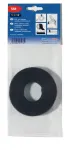 HellermannTyton takjakinnitusega kaablivits 1m x 12,5mm must (130-00008)