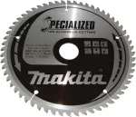 Makita B-33548 SPECIALIZED ketassaetera 210 x 30 mm, 60 hammast, TCT, ATB, puidule ja laminaadile