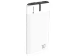 Power Bank EnerGo 10000mAh valge-must