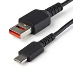 StarTech.com 1m turvaline laadimiskaabel &ndash; USB-A USB-C-le andmeblokeerija laadimiskaabel &ndash; andmesideta ainult laadimise kaabel telefonile/tahvelarvutile &ndash; andmete blokeerimise USB kaitseadapteri kaabel