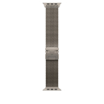 Apple MK0D4ZM/A Apple Watch titaanist Milano rihm, 49 mm, naturaalse titaani v&auml;rvi, Medium