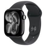 Apple Watch Series 11 GPS + Cellular (5G) 42 mm alumiiniumkorpus, must, M/L, MF854QL/A