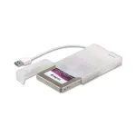 HDD/SSD korpus i-tec MySafe USB 3.0 Easy 2,5-tolline v&auml;line &uuml;mbris &ndash; valge