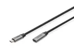 DIGITUS USB-C/M to USB-C/F PD60W Gen1 USB3.0 pikenduskaabel 1m 4K@60Hz
