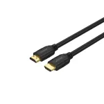 Unitek C11079BK-10M HDMI 2.0 kaabel, 4K 60 Hz, 10 m, HDMI A-t&uuml;&uuml;pi isane&ndash;isane, 18 Gbps, HDR, ARC, CEC, kullatud, must
