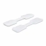 StarTech.com 3,5 tolli (9 cm) kaablisildid, 100 tk pakk, valge, konks-konksu kinnitusega kaablisildid, kirjutatavad juhtmesildid kaablihalduseks, juhtme tuvastussildid