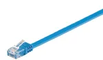 Microconnect V-UTP601B-FLAT v&otilde;rgukaabel Sinine 1 m Cat6 U/UTP (UTP)