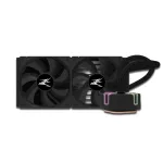 Zalman Reserator5 Z24 k&otilde;ik-&uuml;hes protsessori vedelikjahuti, 2x 120 mm PWM ventilaatorit, LGA1700/AM4, must