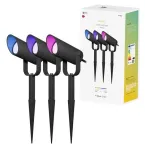 Hombli Outdoor Smart Spot Light Kit HBSK-0100 nutikad v&auml;lisprožektorid, 3 tk, Bluetooth, mustad