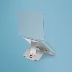 R-Go Tools S&uuml;learvutialus R-Go Riser Flexible, reguleeritav kokkupandav s&uuml;learvutialus, ergonoomiline, Hylite alumiinium, h&otilde;bedane