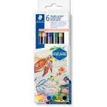 Staedtler Design Journey Around the World Austraalia 3001 C6-2 kahepoolsed viltpliiatsid, 6 tk
