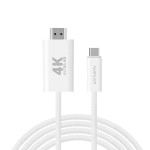 HDMI-kaabel 4smarts 540955 2 m USB-C HDMI t&uuml;&uuml;p A valge