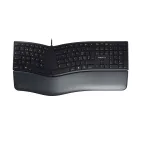 CHERRY KC 4500 ERGO klaviatuur kontor USB QWERTZ &Scaron;veitsi must