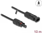 Delock - Toitekaabel - MC4 (M) kuni MC4 (N) - 600 V - 10 m - kl&otilde;pslukk - Must