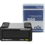Tandberg Data RDX QuikStor - Festplatte - 3.0 (3.1 Gen 1) - USB Type-B - Schwarz - UL 60950 - CSA C22.2 No. 60950 - IEC 60950/ EN60950 - 10 - 40 &deg;C (8