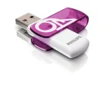 Philips FM64FD05B USB-m&auml;lupulk 64 GB USB Type-A 2.0 Lilla, Valge