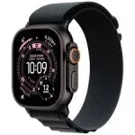 Apple Watch Ultra 3 GPS + Cellular 49mm must titaankorpus must Milanese Loop v&auml;ike