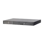Dahua Technology PoE DH-PFS4218-16GT-240 v&otilde;rgukommutaator Hallatav Gigabit Ethernet (10/100/1000) Toide &uuml;le Etherneti (PoE) Must