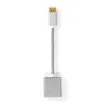 Nedis CCTB37250AL02 videokaabli adapter 0.2 m DisplayPort DVI-D h&otilde;bedane