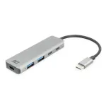 ACT AC7072 USB 3.2 Gen 1 USB-C jaotur 5000 Mbit/s Must Hall