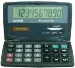 Kalkulaator CASIO SL-210TE-WA-EC 10-kohaline p&auml;ikese- ja patareitoitel laudkalkulaator