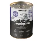 Konserveeritud m&auml;rg koeratoit Uniszki Unismak Lamb Recipe 400 g